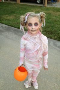 Disfraz de momia para halloween