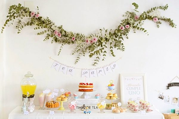 Decoración de party tea