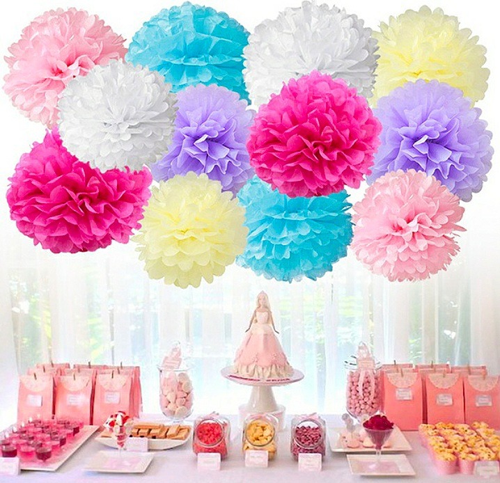 Pompones de papel