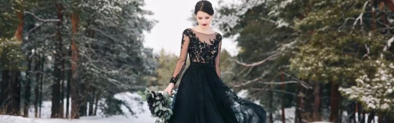 Mi vestido de novia será negro ¿y qué?