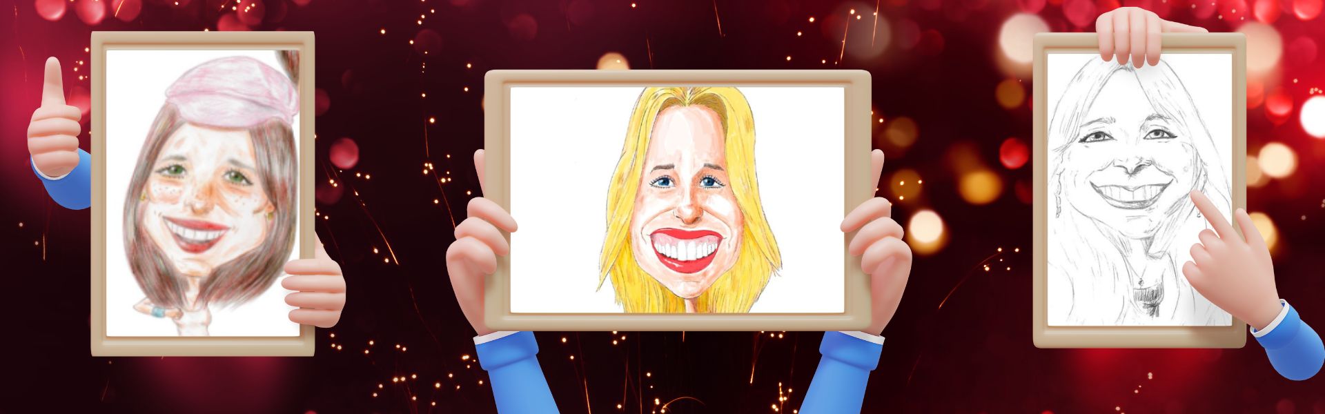 Caricaturista para fiesta de 15 años