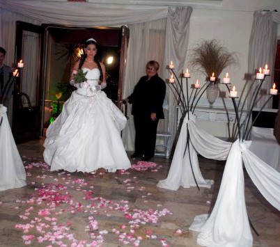 Entrada de la quinceañera