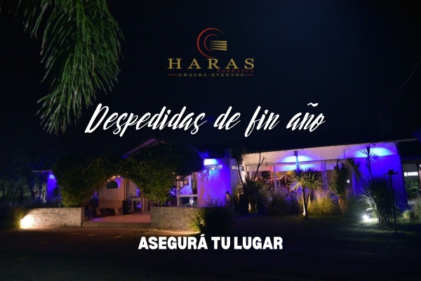 Chacra Haras Carrasco Despedidas de fin de año en Haras Carrasco Chacra Eventos