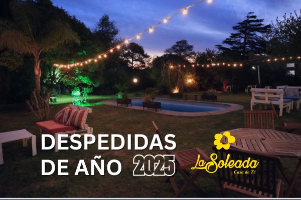 La Soleada Casa de Té en El Pinar Despedidas de fin de año en La Soleada Casa de Té en El Pinar