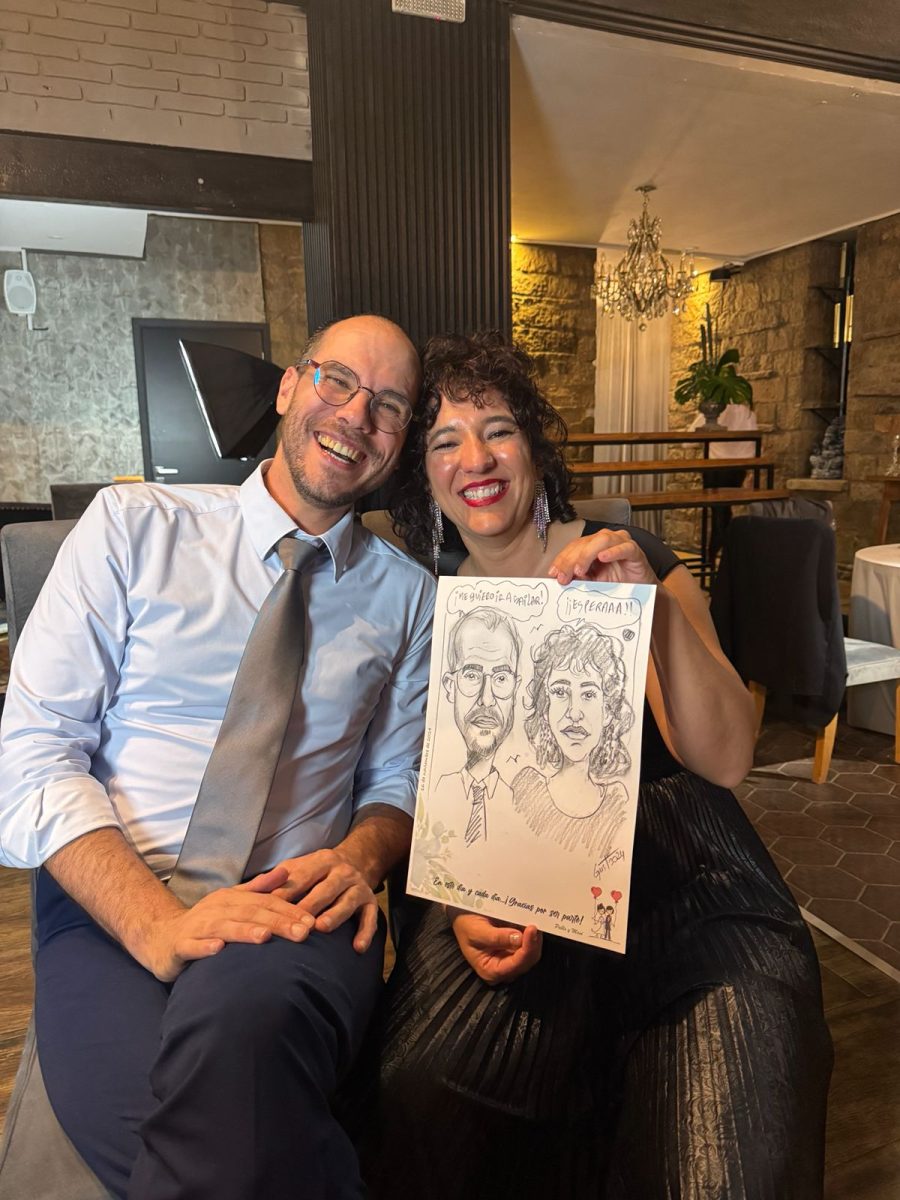 Caricatura en vivo para bodas