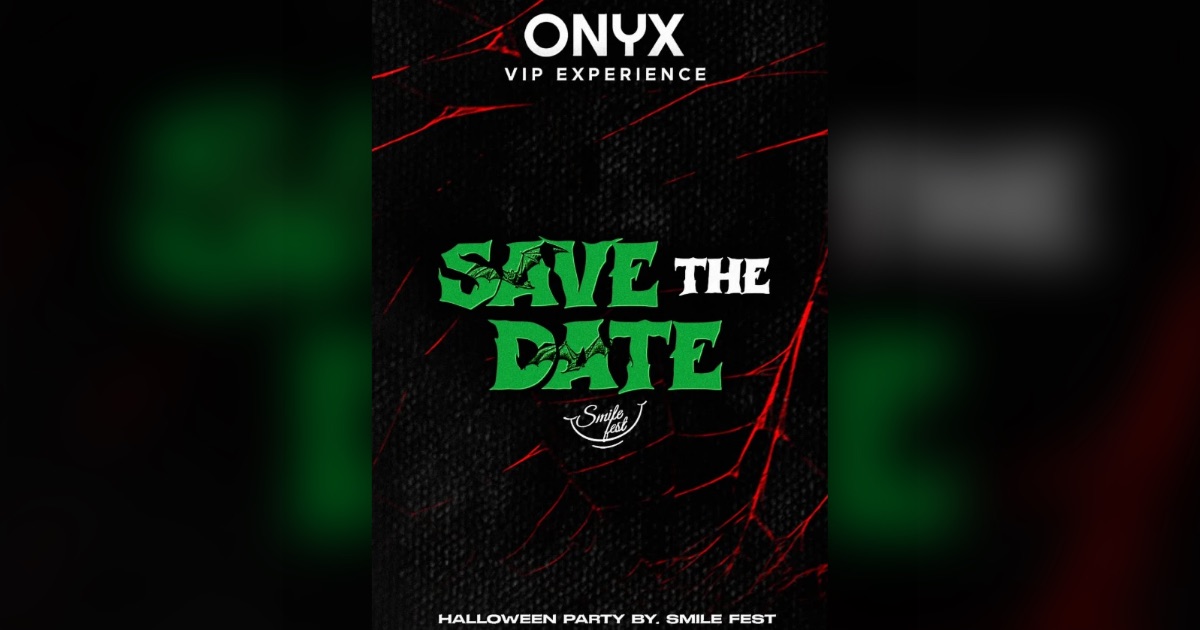 Flyer de Halloween Party by Smile Fest en Onyx Club