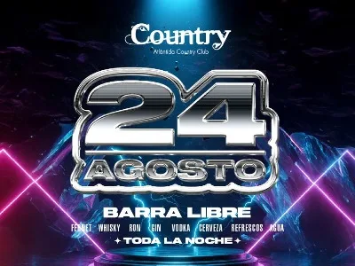 imagen noche de la nostalgia en ATLÁNTIDA COUNTRY CLUB