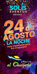 Banner Noche de la Nostalgia 2023 en Chacra El Quijote en Punta Ballena - Punta del Este, Maldonado