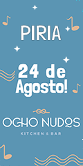Banner Noche de la Nostalgia 2023 en Restaurant 8 Nudos, Piriápolis