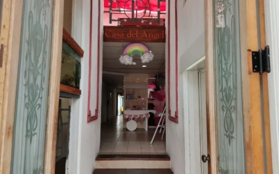 entrada - Salón de fiestas Casa del Ángel