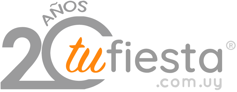 TuFiesta.com.uy Logo - 20 años