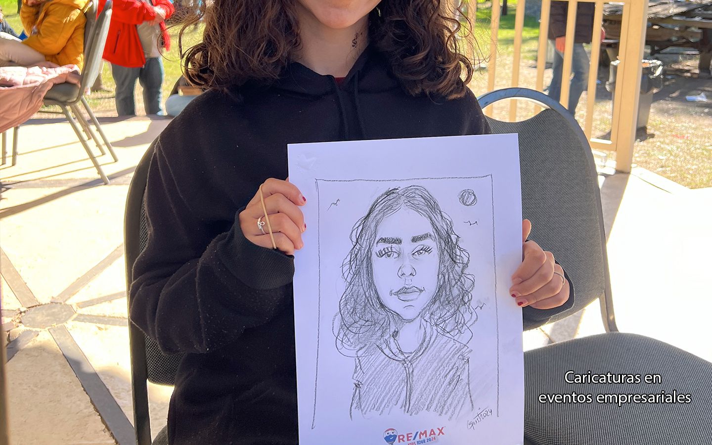 Caricaturas en vivo para eventos empresariales - Caricaturas GusT