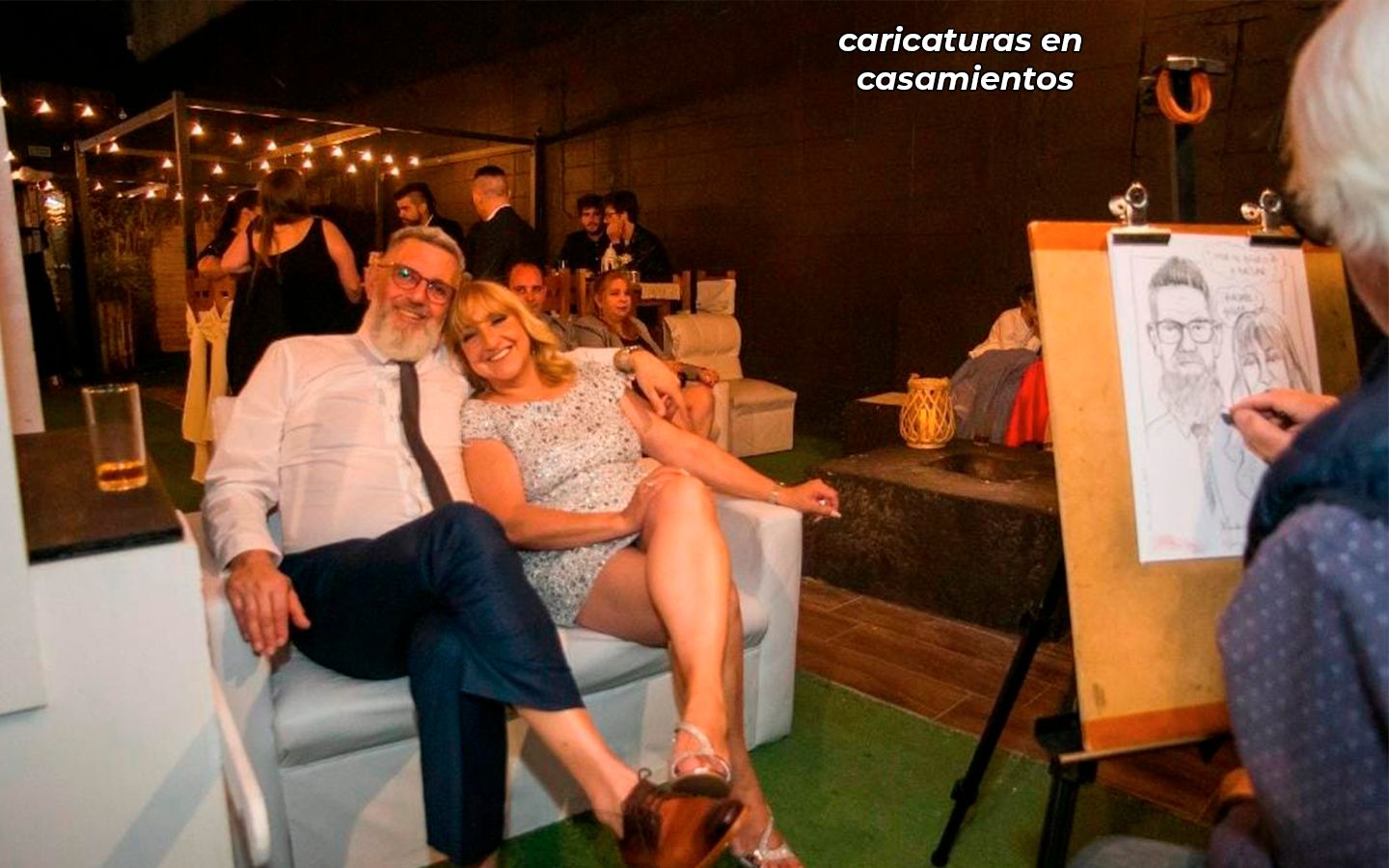 caricaturista para bodas - Caricaturas GusT