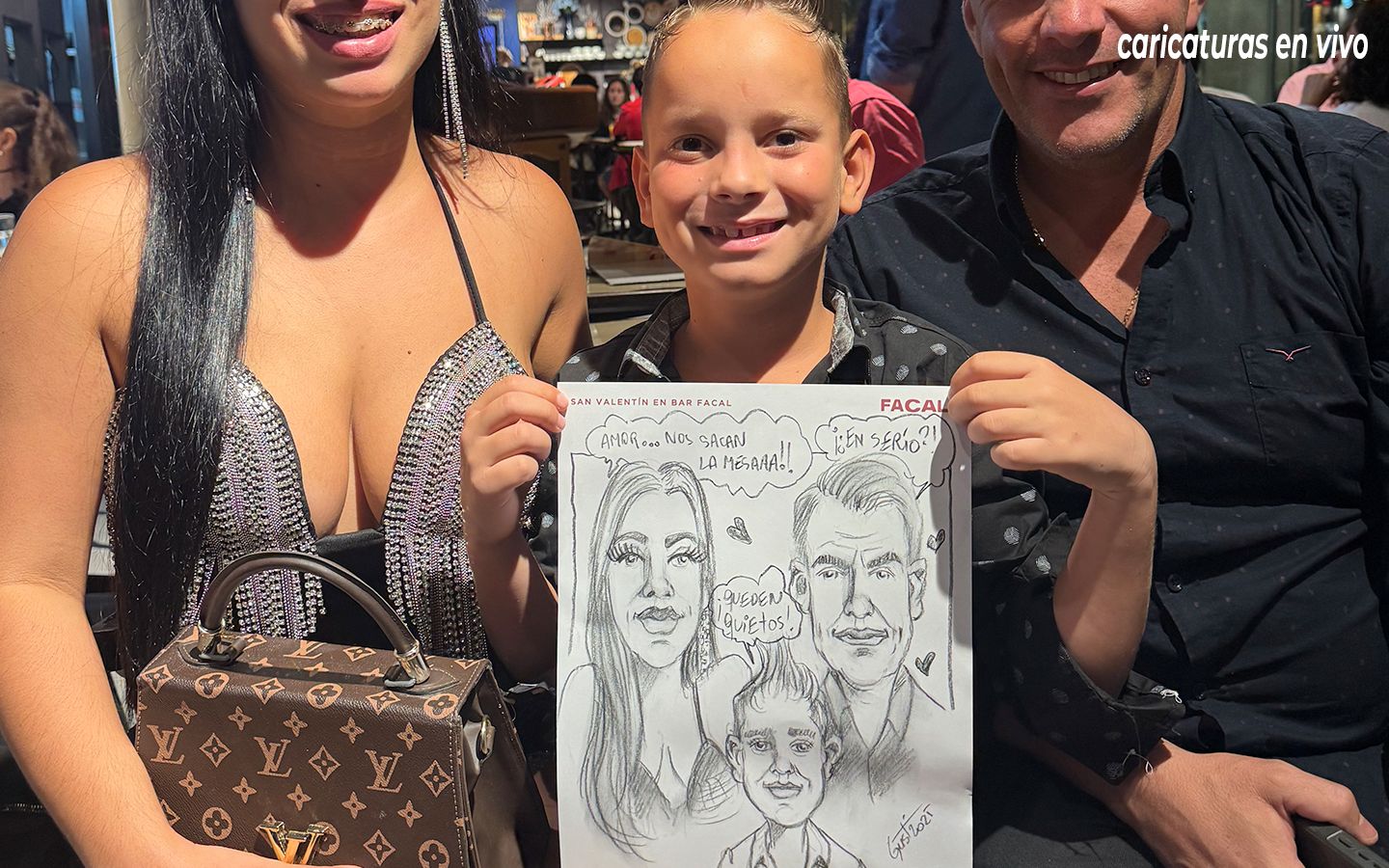 Caricaturas en vivo para eventos