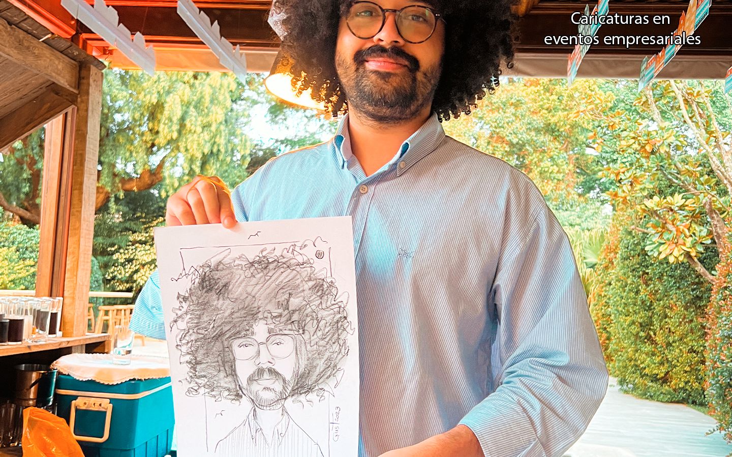 Caricaturas en vivo para eventos corporativos