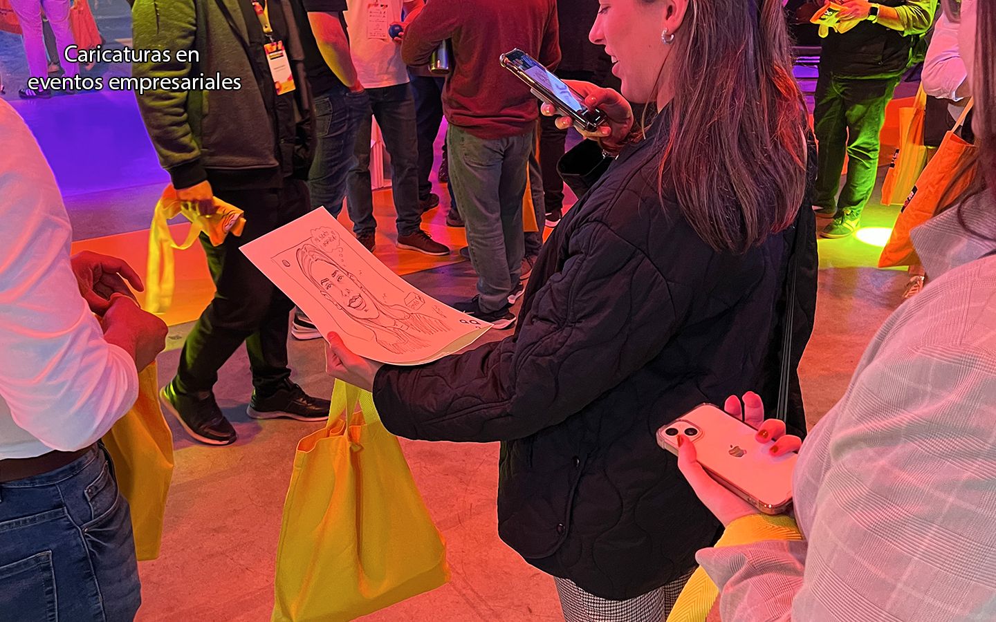 Caricaturas en vivo para eventos
