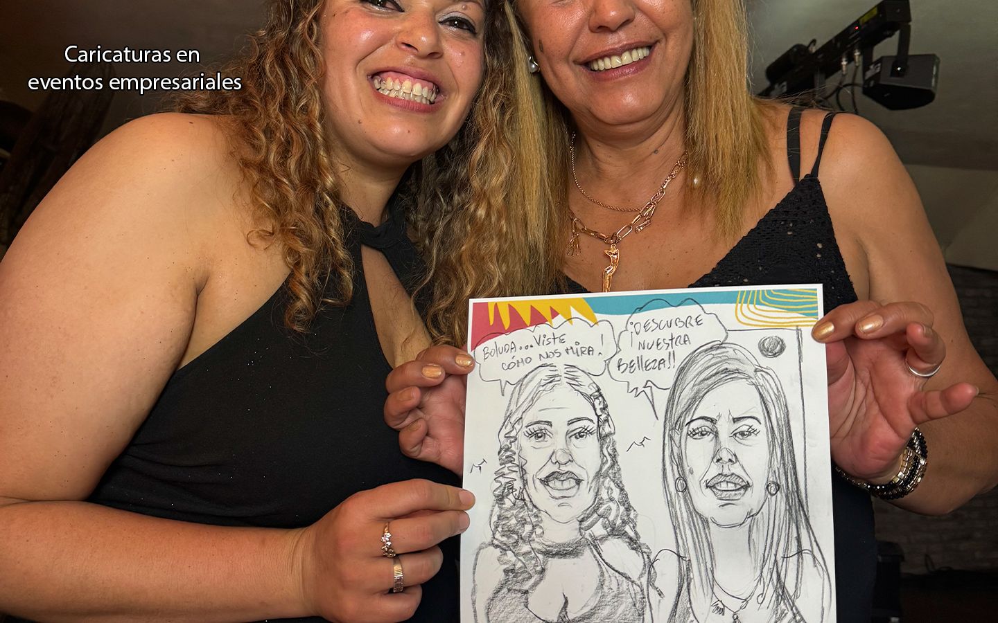 Caricaturas en vivo para eventos corporativos
