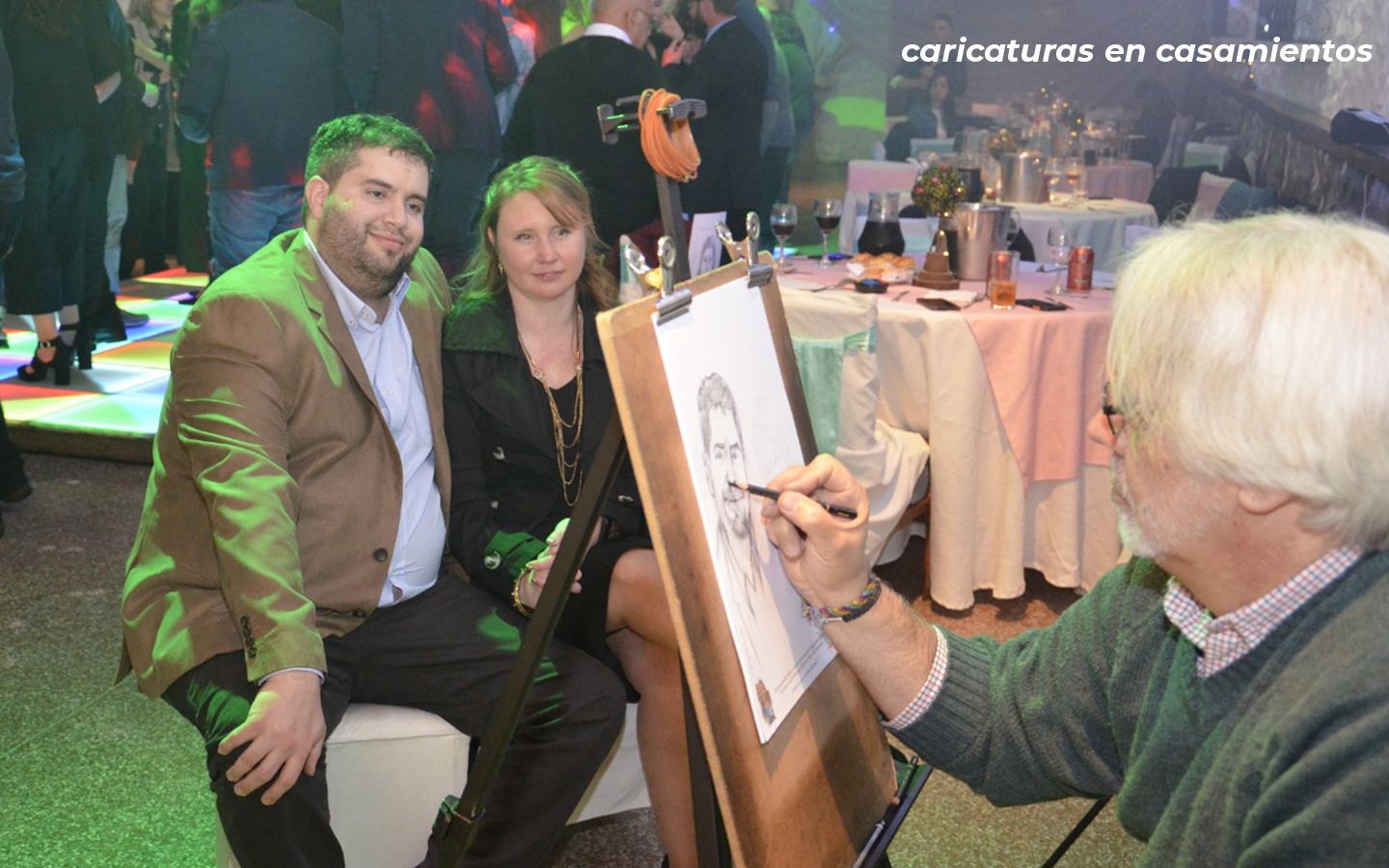 Caricaturas para casamientos