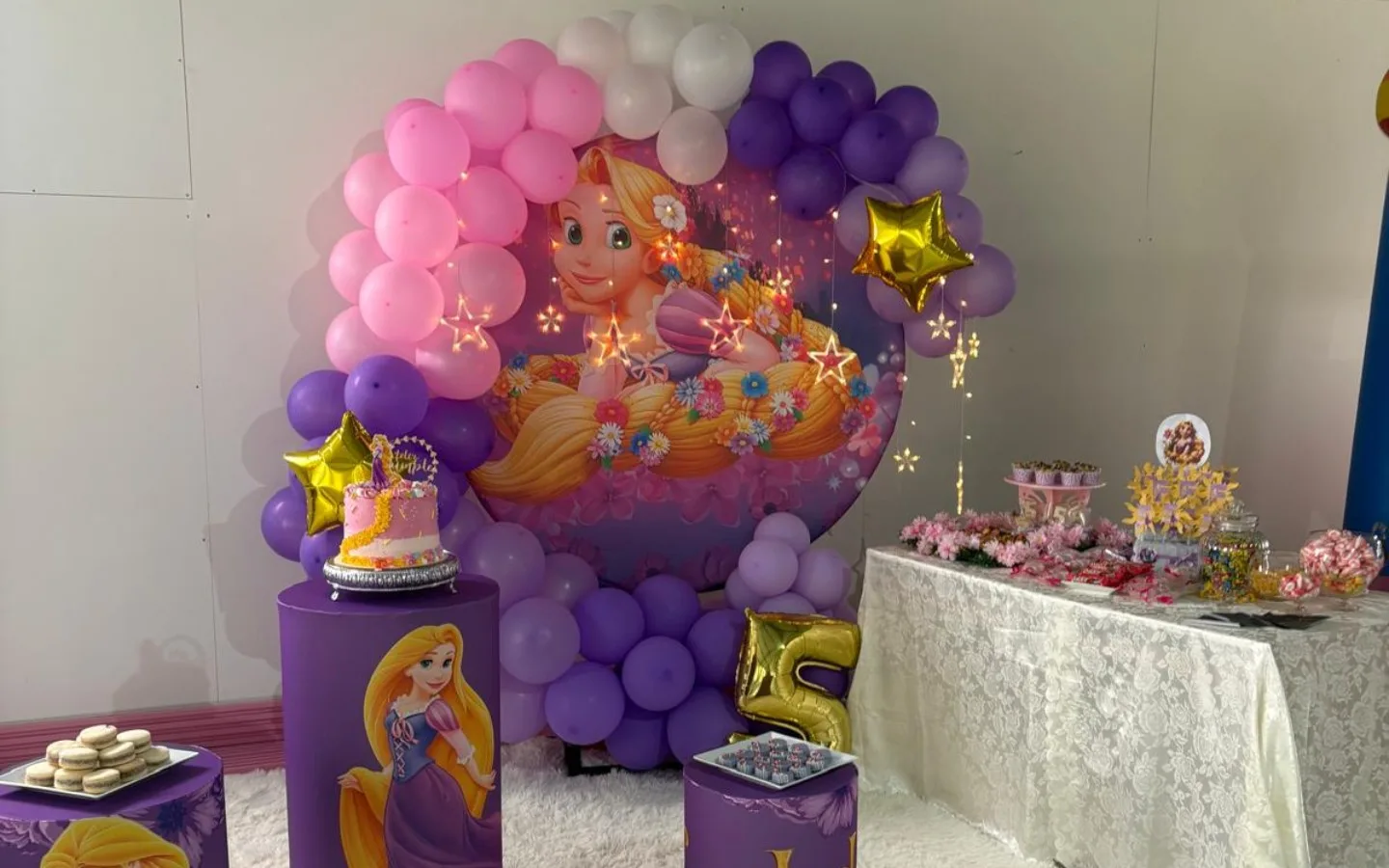 Decoración fiesta intantil en Chacra didáctica Bella Victoria