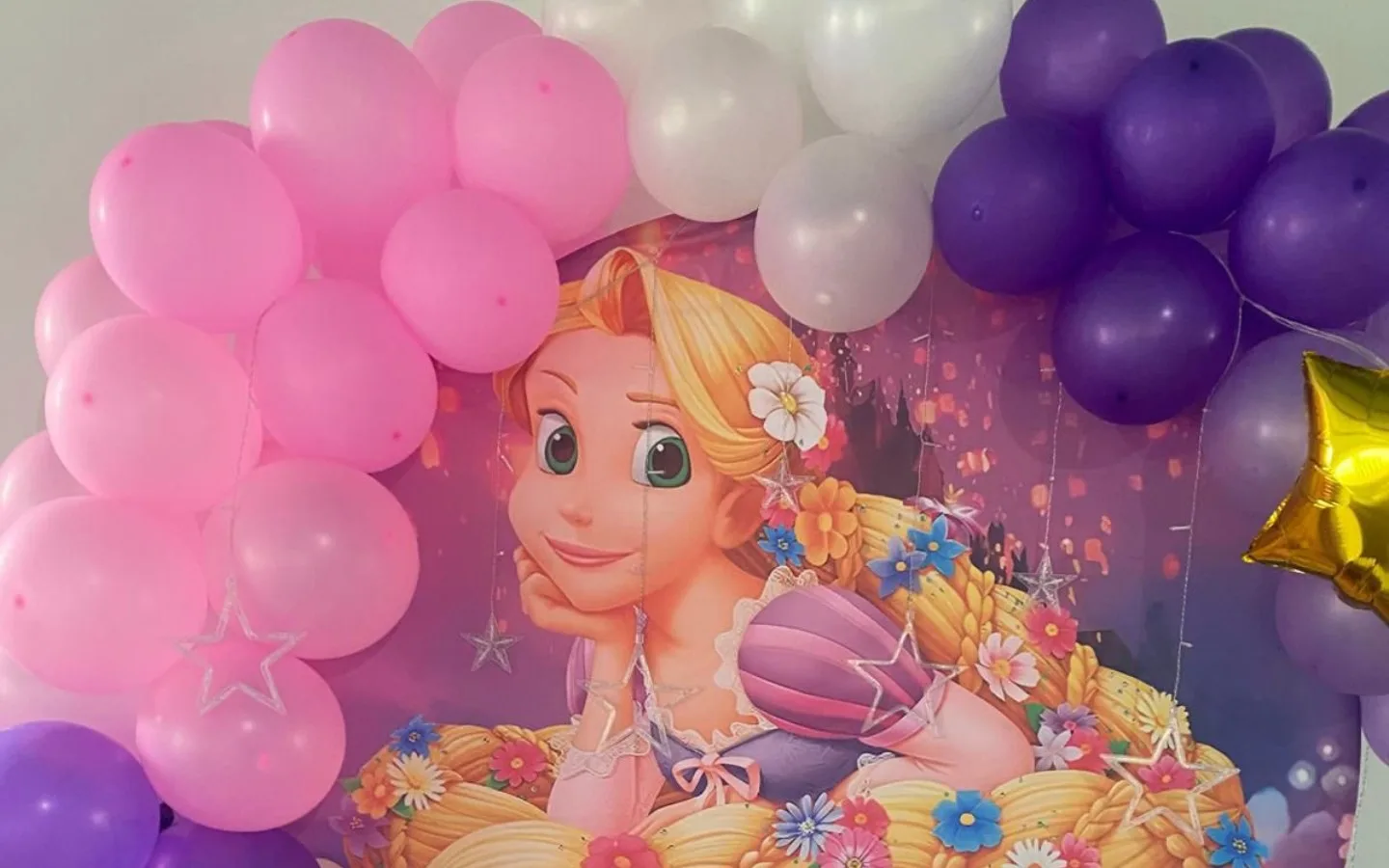 Decoración princesas - Cumpleaños