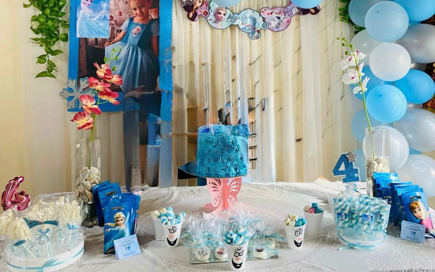 decoración fiesta de cumpleaños de niña
