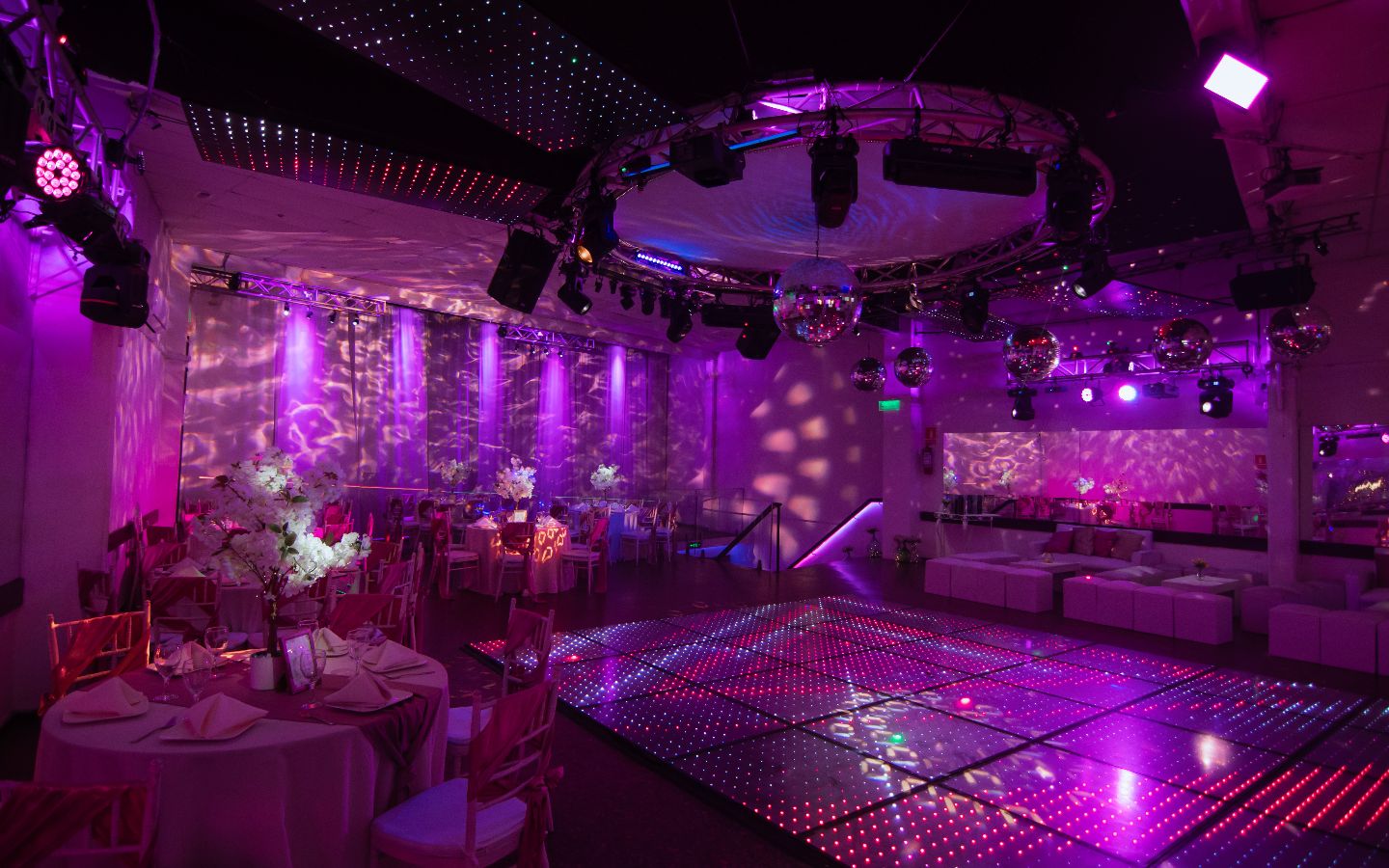 pista led - Champagne Eventos
