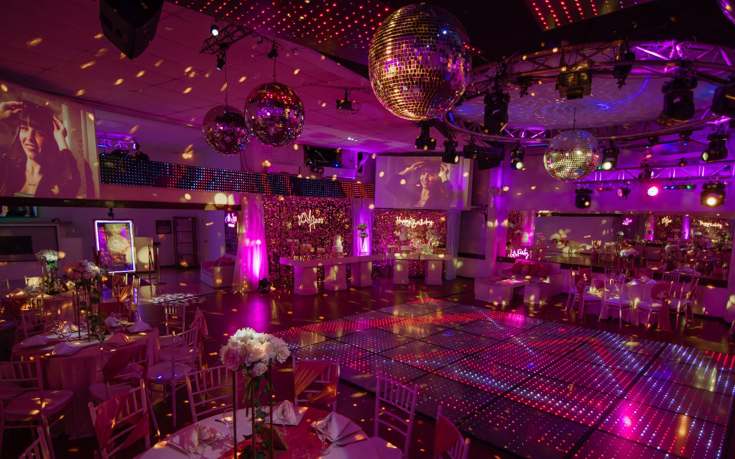 salón de fiestas - Champagne Eventos