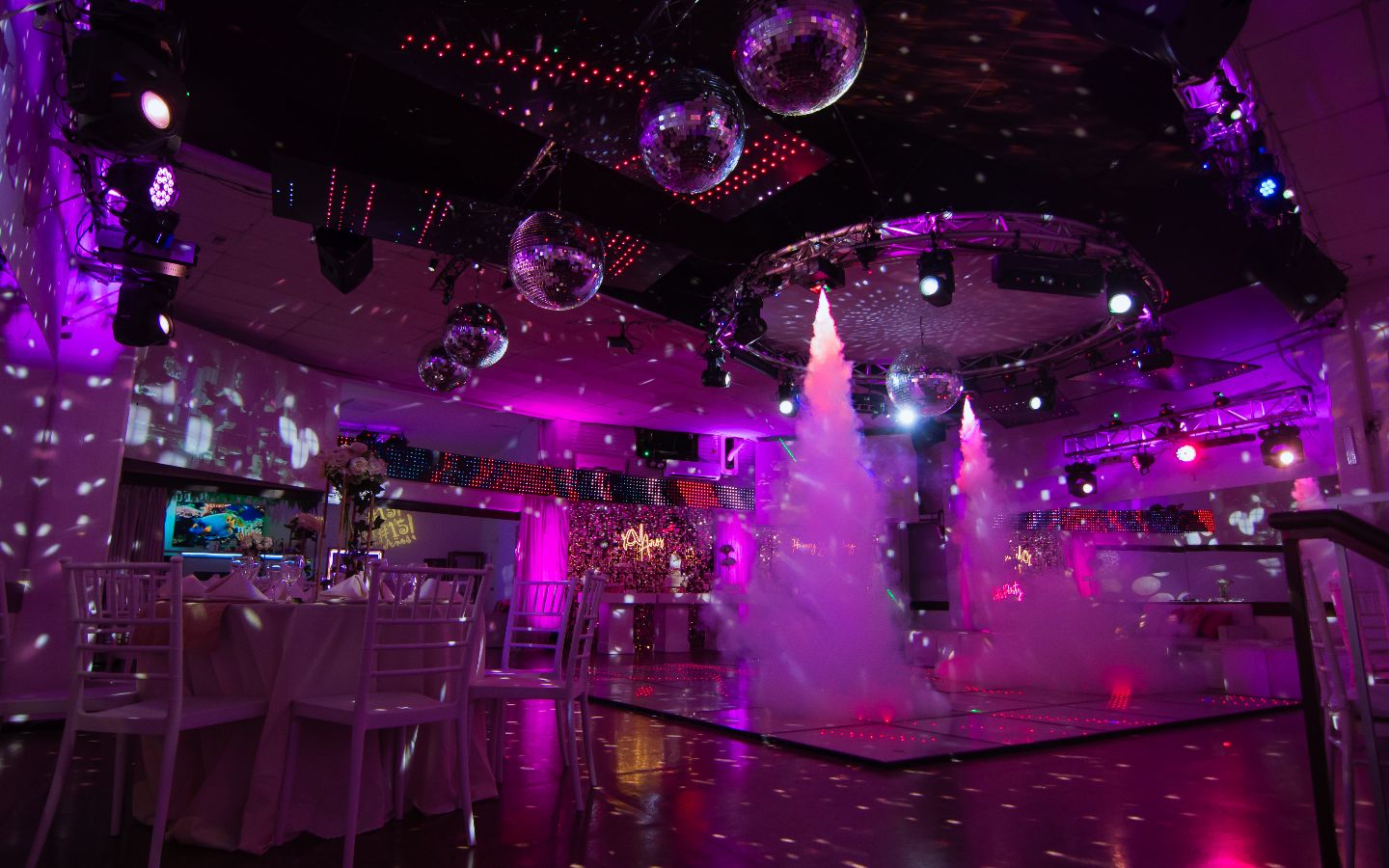 salón de fiestas - Champagne Eventos