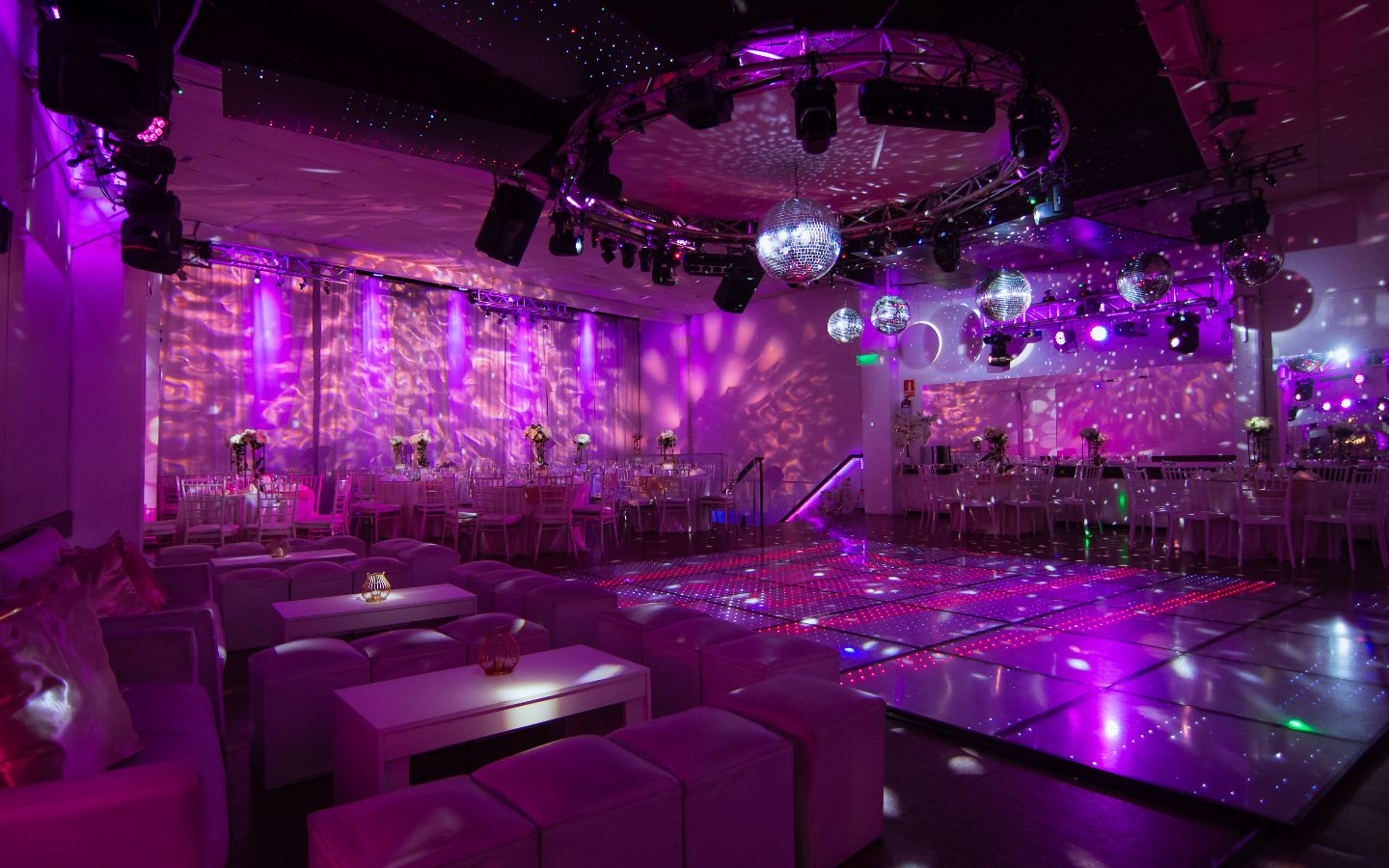 salón de fiestas - Champagne Eventos
