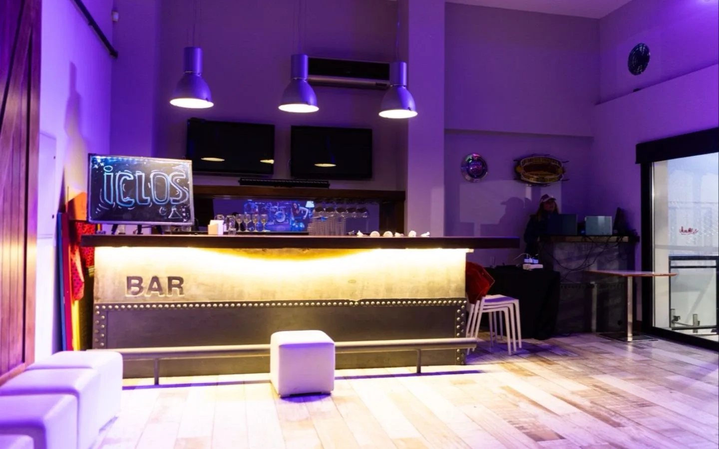 sector de barra de tragos - Salón de fiestas Chums Parque
