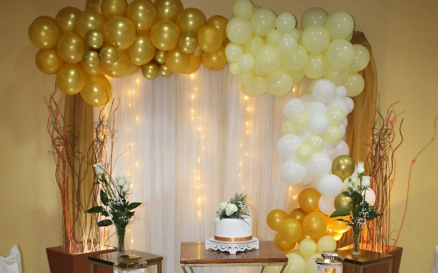 Decoración mesa de torta  - Clave de Sol