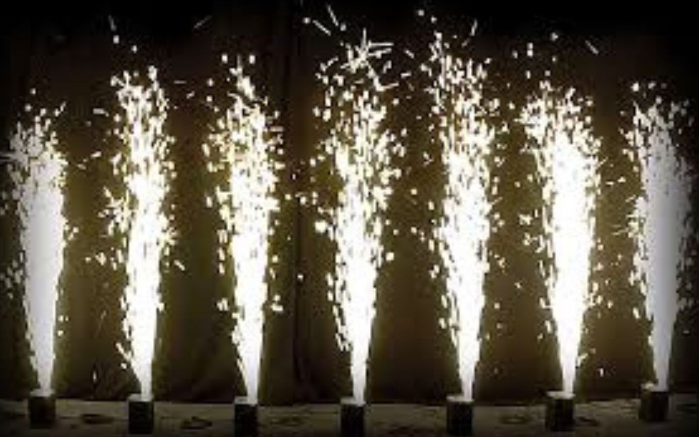 Fuegos fríos para eventos