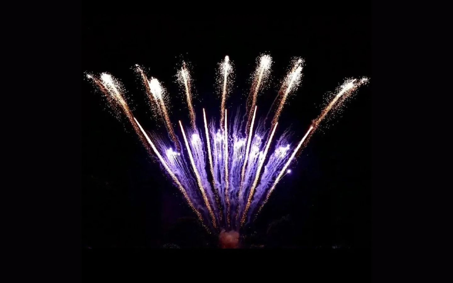 Fuegos artificiales para eventos