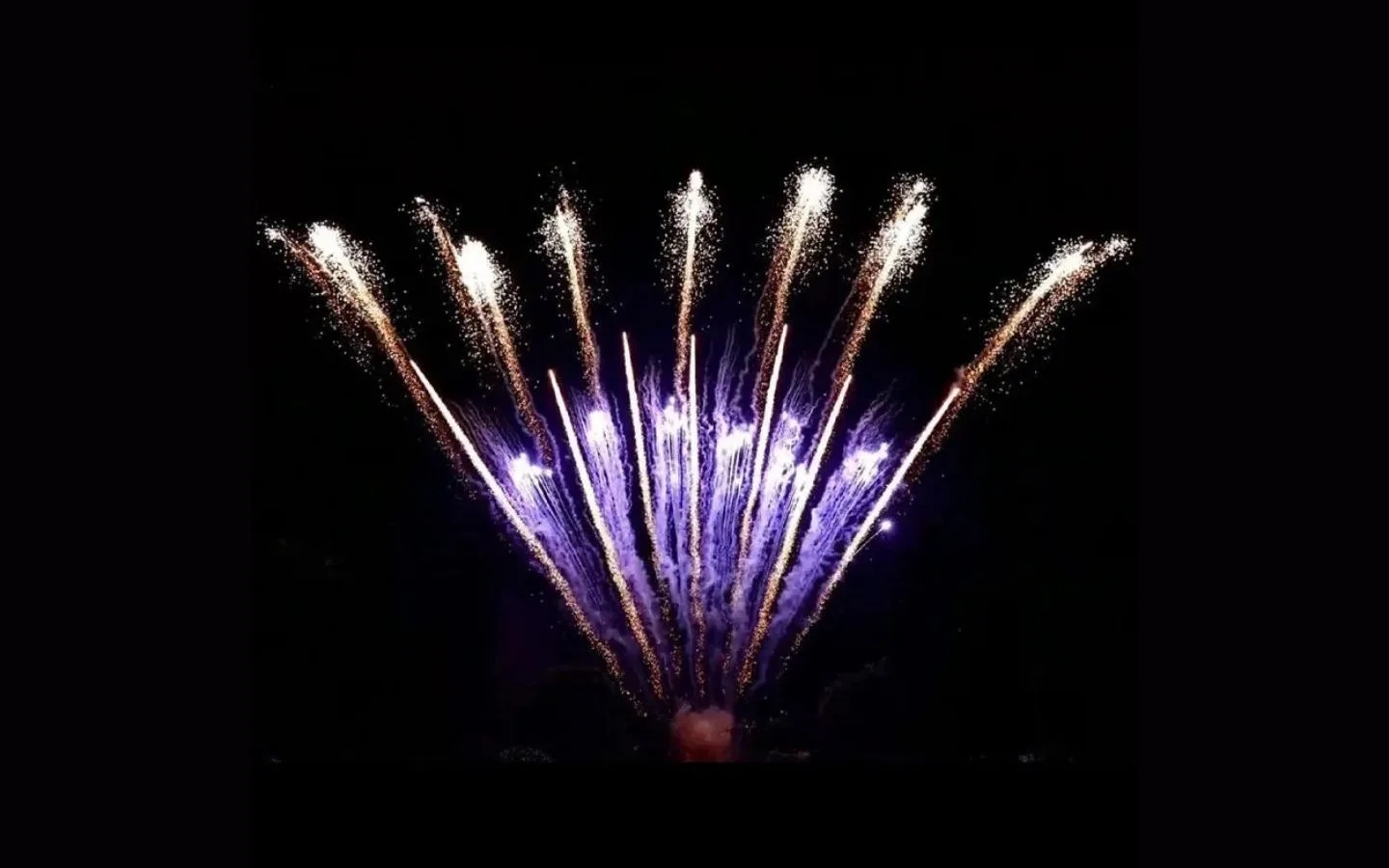 Fuegos artificiales para eventos