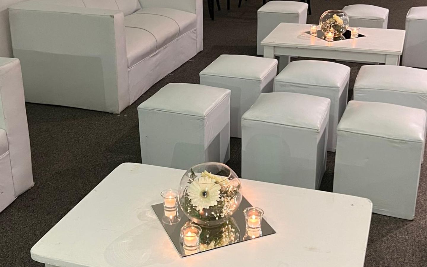 decoración de living para cumpleaños de 15