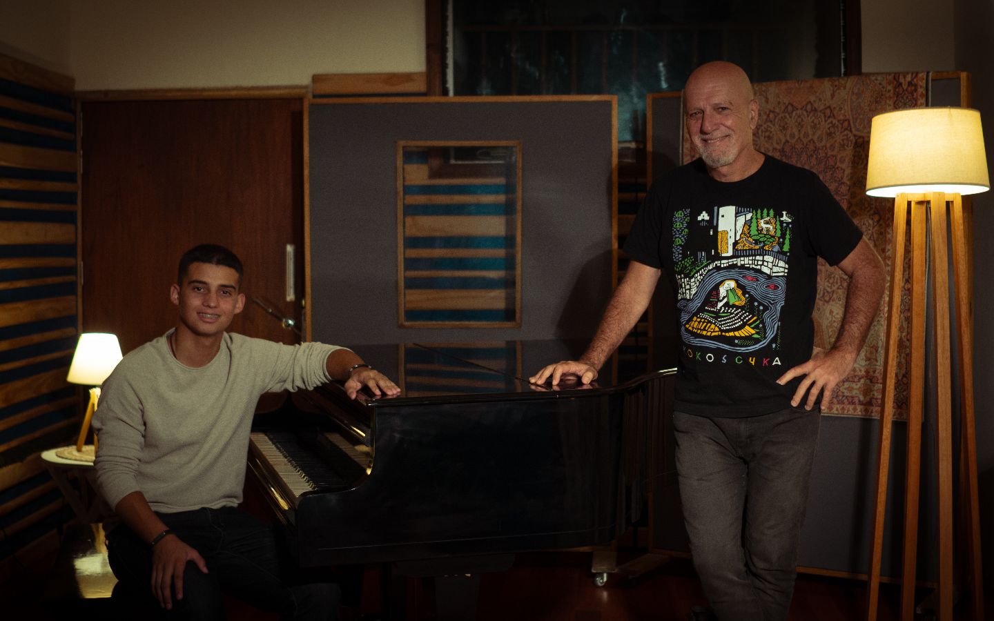Felipe Rubini y Edison Mouriño