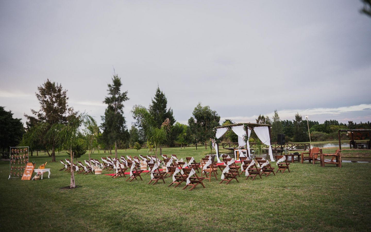 boda al aire libre en Finca Bea