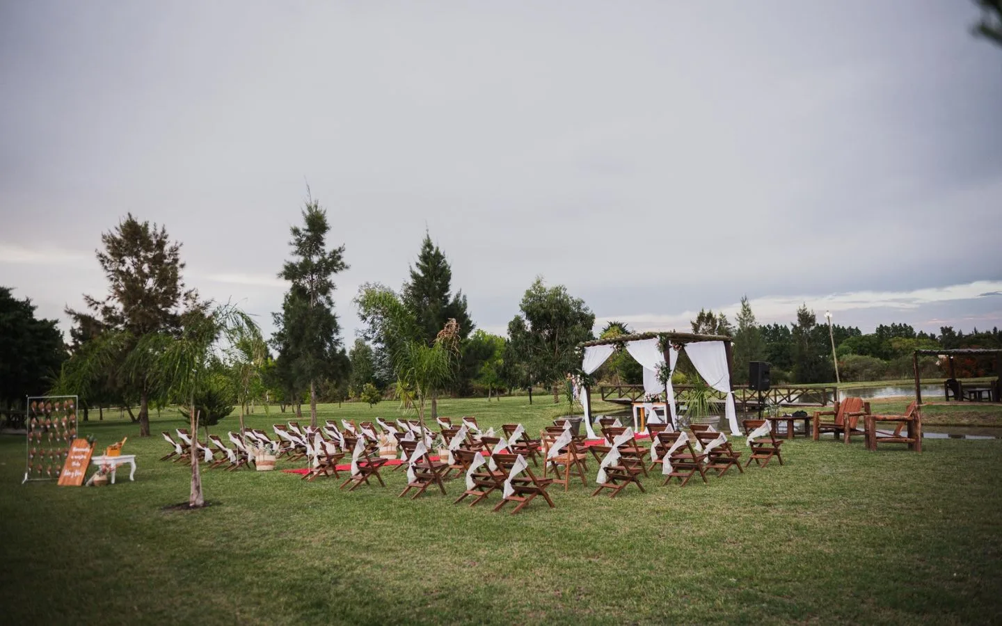 boda al aire libre en Finca Bea