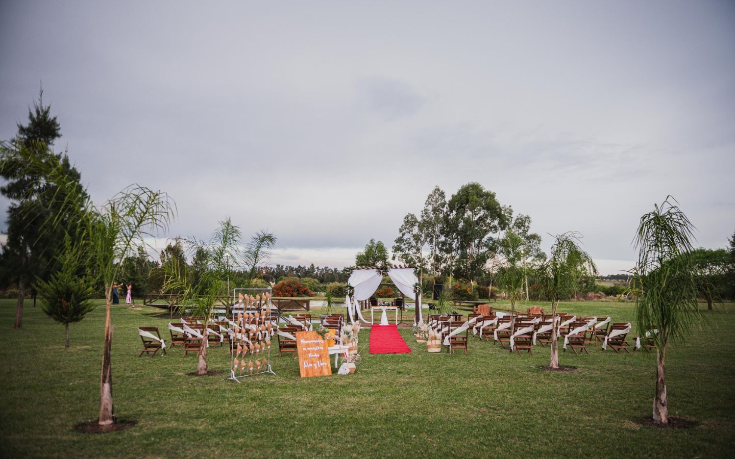boda al aire libre en Finca Bea