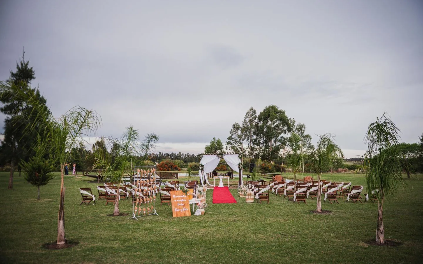 boda al aire libre en Finca Bea