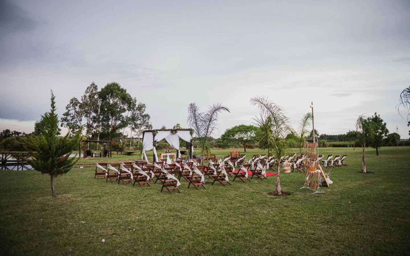 boda al aire libre en Finca Bea