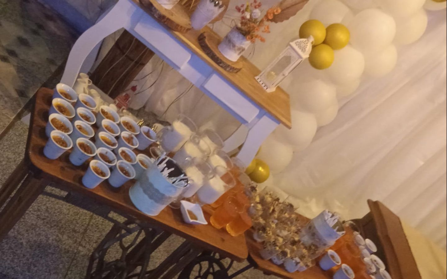Mesa de café - Chacra La encontrada