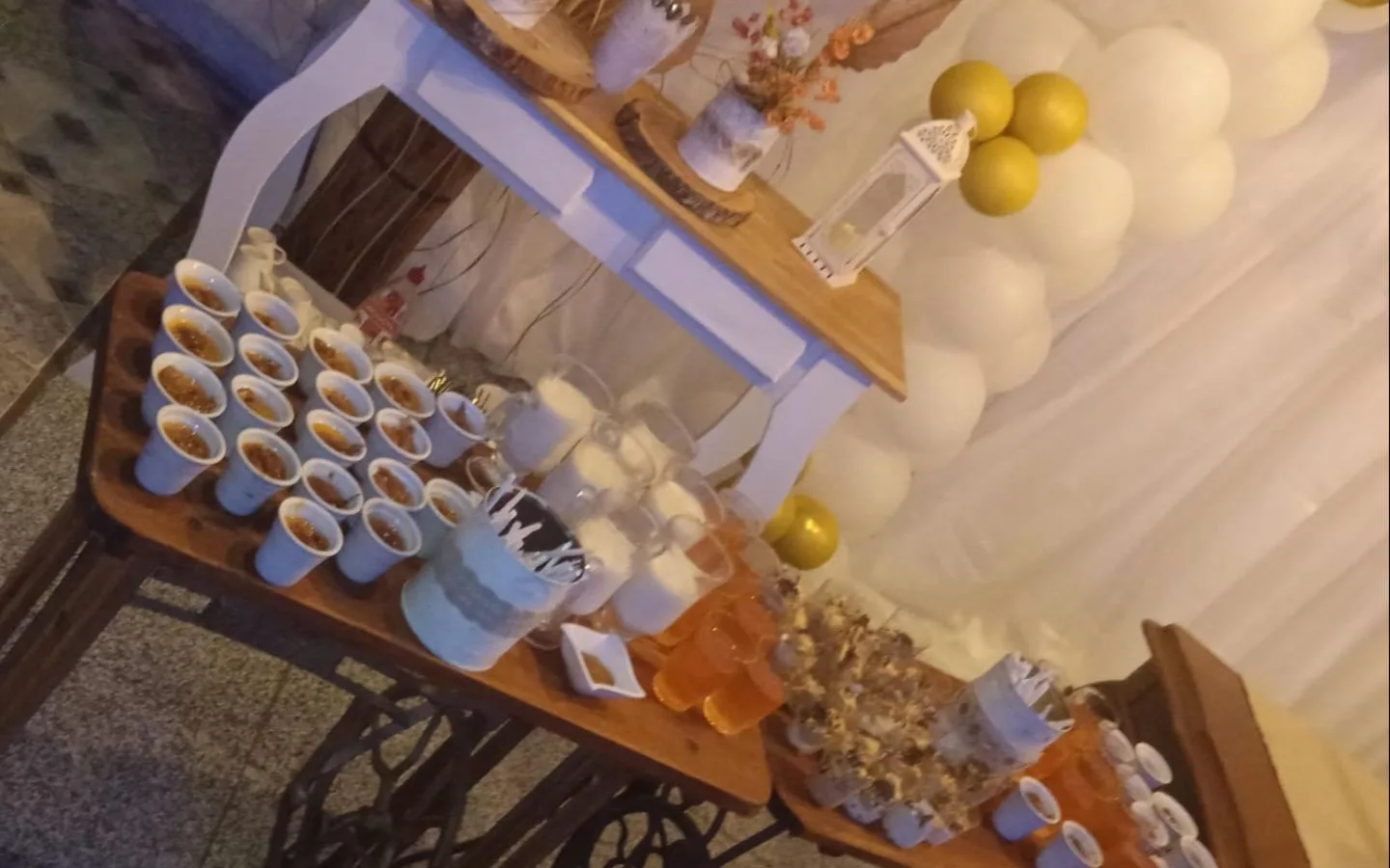 Mesa de café - Chacra La encontrada