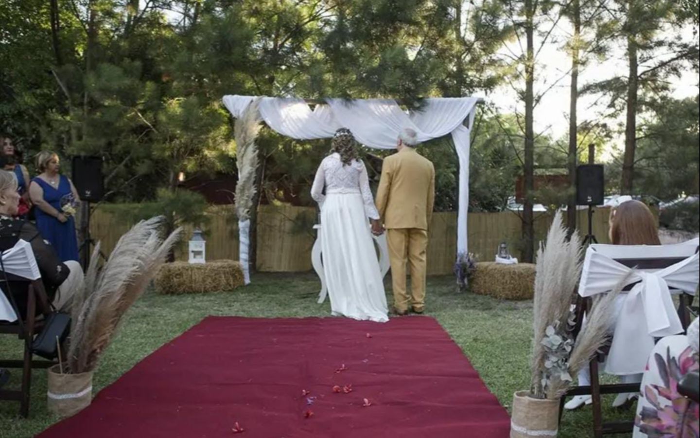 ceremonia de boda al aire libre - Chacra La Encontrada