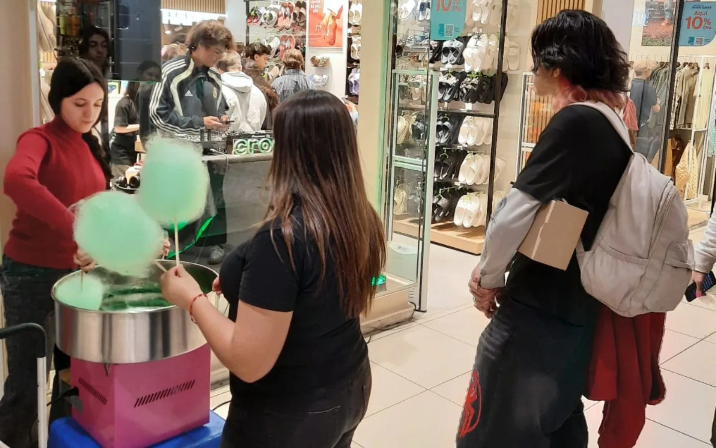 servicio de algodón de azúcar para ferias y eventos