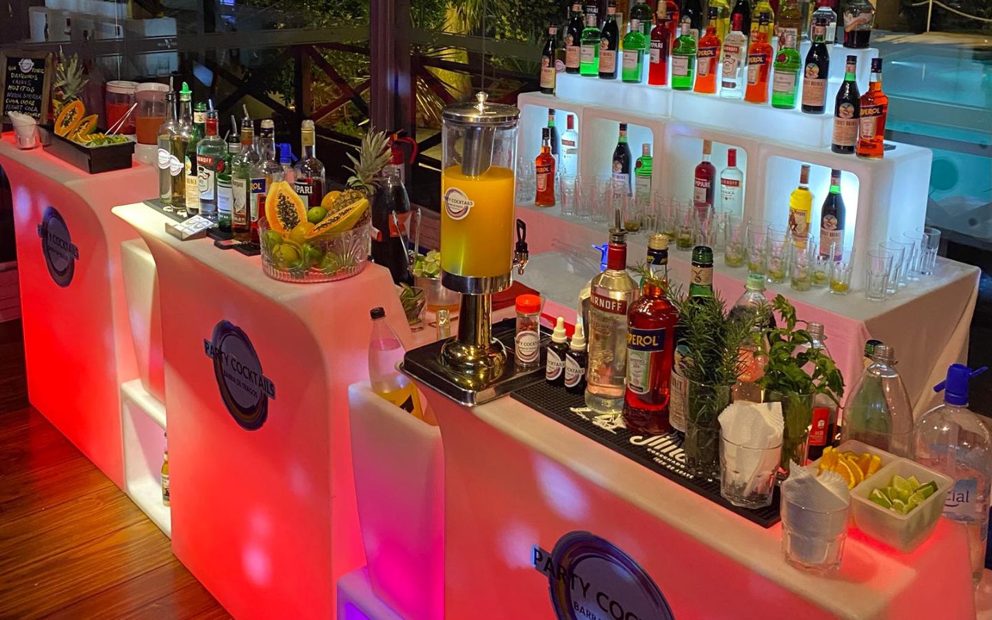 barra de tragos para eventos - Party Cócktails