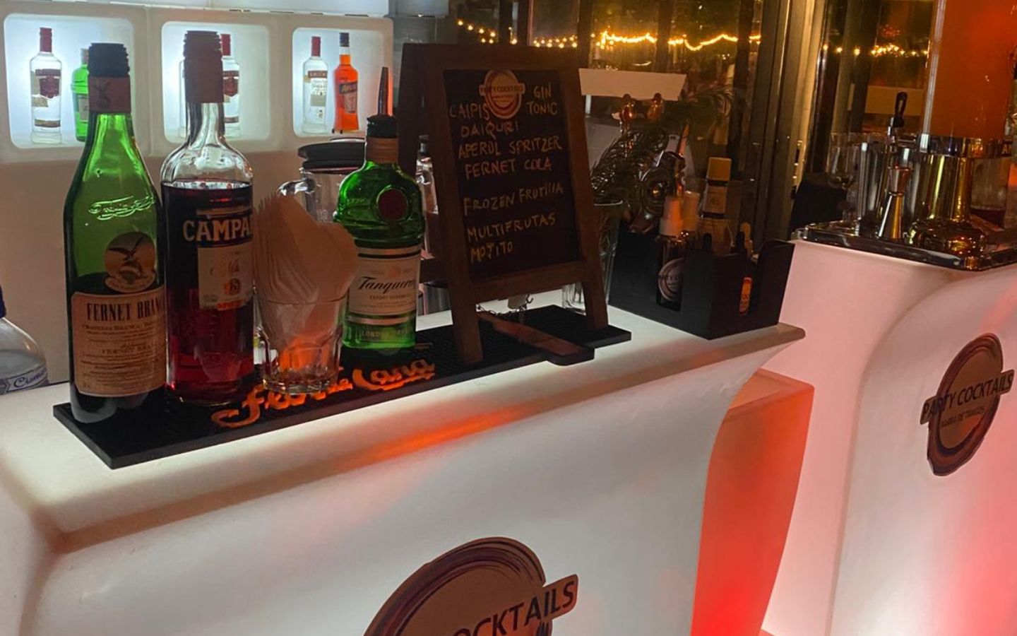 barra de tragos para eventos - Party Cócktails