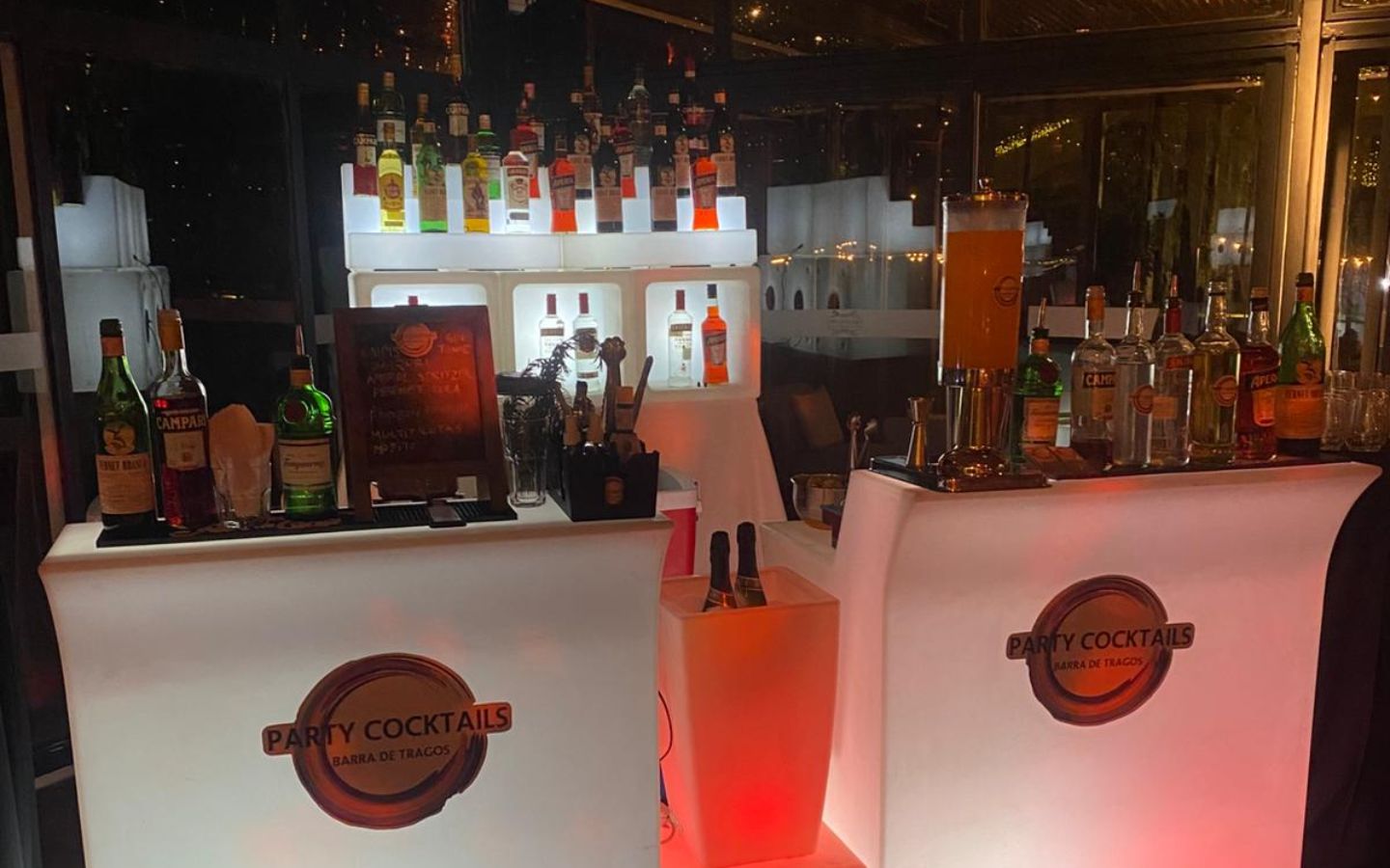 barra de tragos para eventos - Party Cócktails