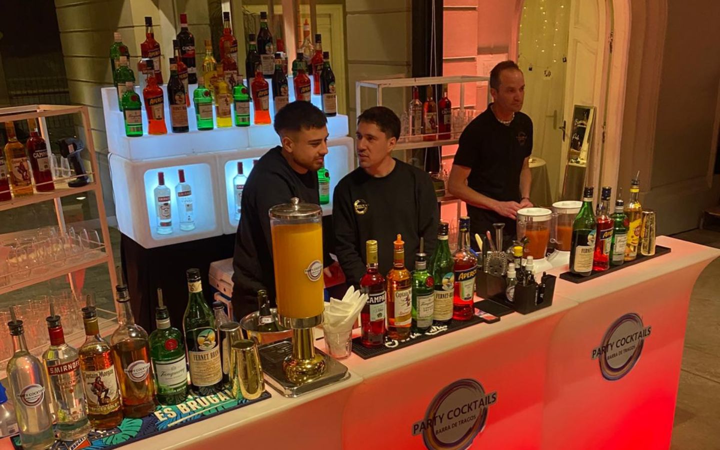 barra de tragos para eventos - Party Cócktails