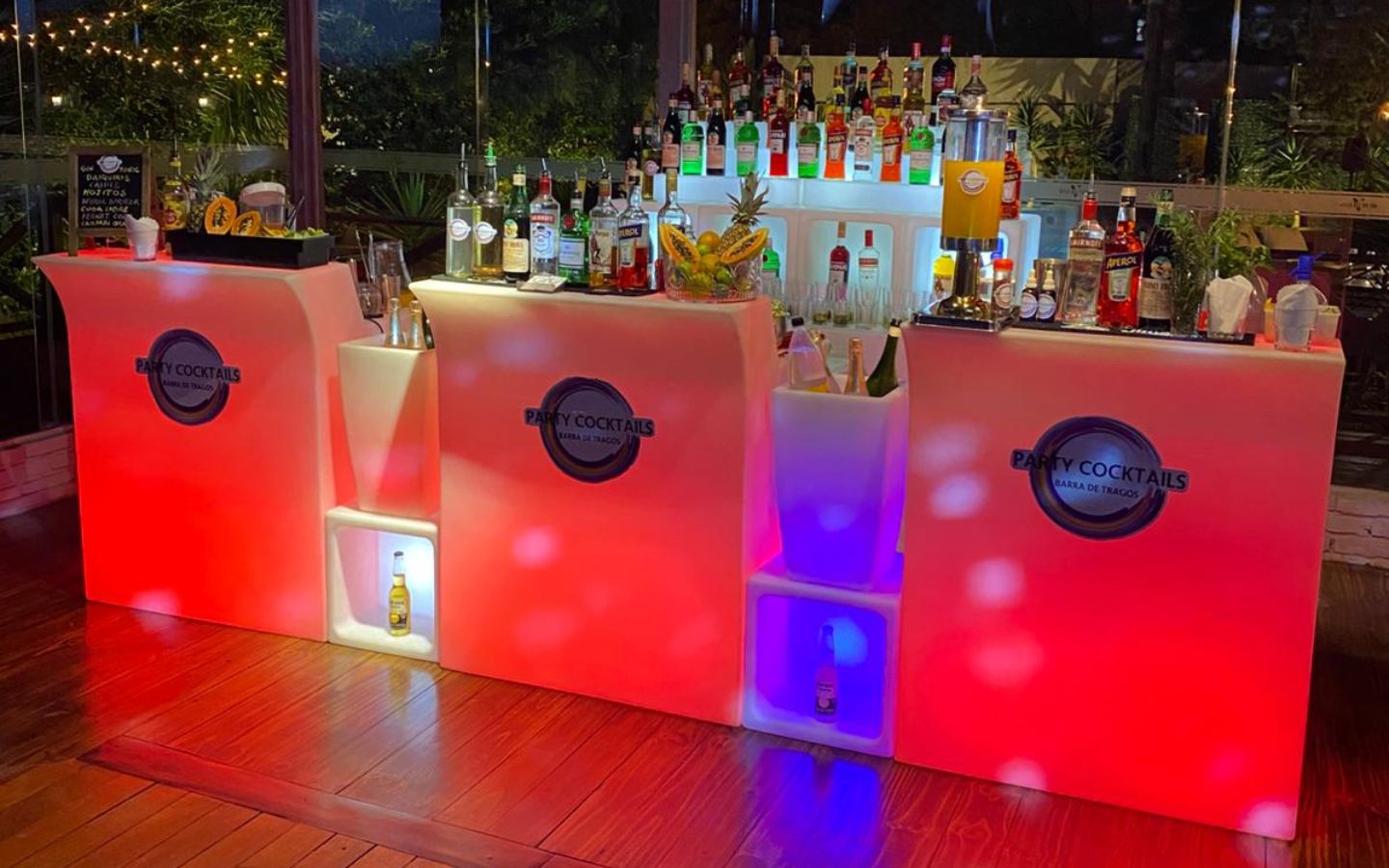 barra de tragos para eventos - Party Cócktails